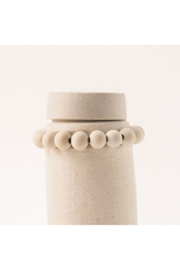 LA MESA Selah off-white stoneware decorative piece