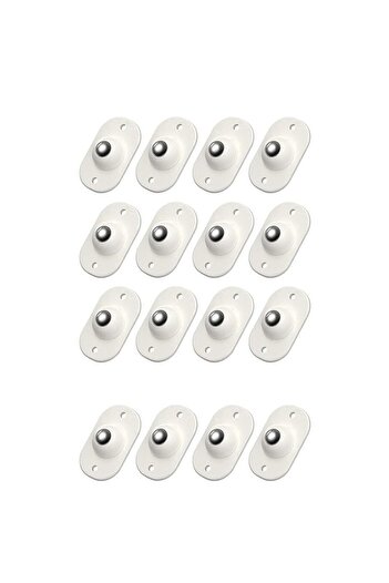 Dali Set 16 glisoare cu bila de rulment, autocolante, din plastic, pentru mutat piese mici de mobilier, r