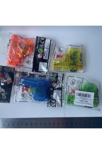 Flippy Set of 4 Mini Water Machines, Flippy, Summer Toys, for Kids, 4 Transparent Colors Random