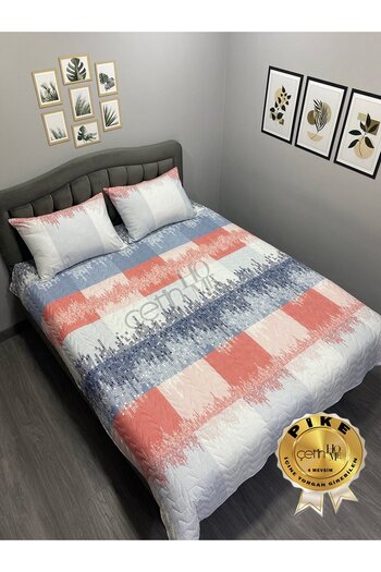 Çetinhome Double Quilted Pique Set 4 Seasons Metropol