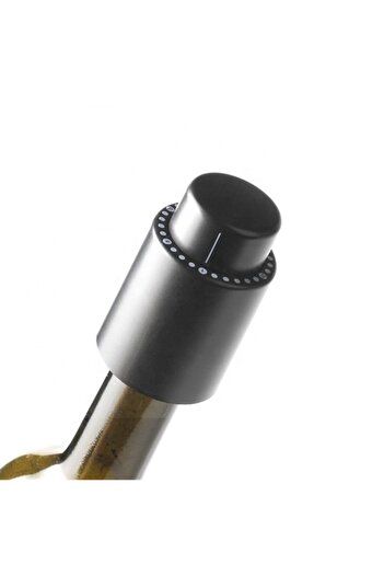 SOL Reusable Bottle Stopper, H50, ABS, Intense Dark