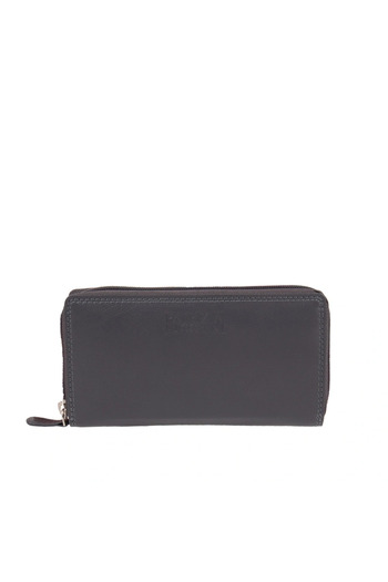 Generic Women's genuine leather wallet BG20354, Grigio