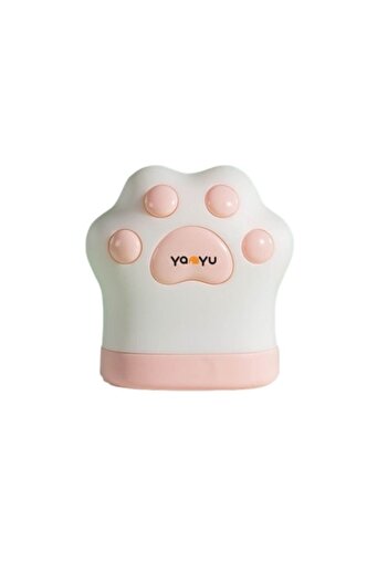 Camy Portable Tape Measure, Cat Paw Model with Grip, for Measuring, 1.5m, Pink