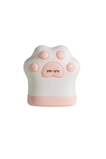 Camy Portable Tape Measure, Cat Paw Model with Grip, for Measuring, 1.5m, Pink