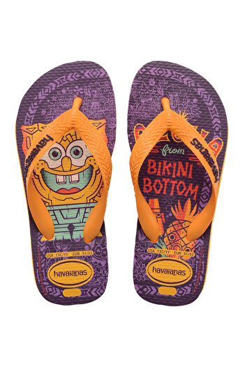 Havaianas Bob Sponge Flip Flops - Purple