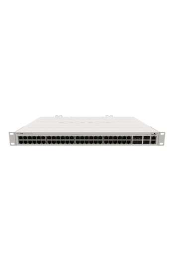 MIKROTIK Management Switch, 48 x Gigabit, 4 x 10G SFP+, 2 x 40G QSFP+, CRS354-48G-4S+2Q+RM