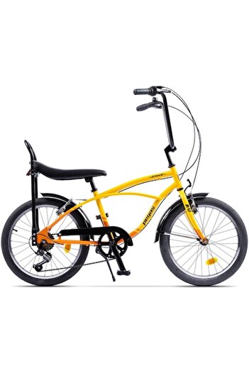 Pegas Bicicleta Strada Mini 7S, 20 inch, galben