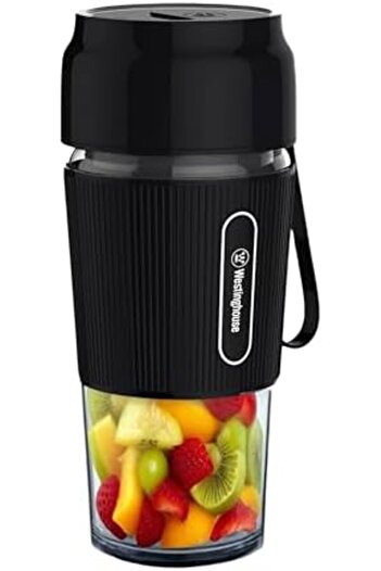 White Westinghouse Westinghouse USA Rechargeable Portable Blender – 40W Cordless Smoothie Maker with 300ml BPA-Free B