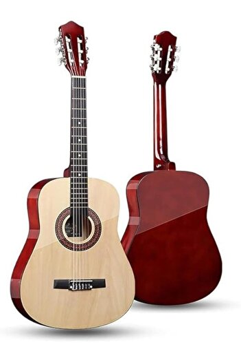 MegArya 38-Inch Classical Guitar with Basswood Neck, Nylon Strings