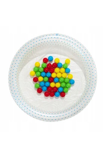Briggs Inflatable Garden Pool - 50 Plastic Balls - 91 x 20 cm,
