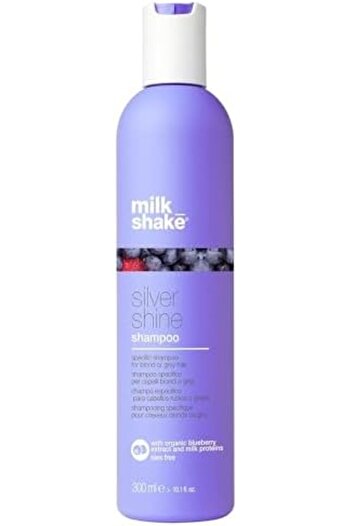 Milkshake Milk_shake Silver Shine Purple Shampoo for Blonde Hair - Blonde Toner for Brassy Hair 100% SLES-Free