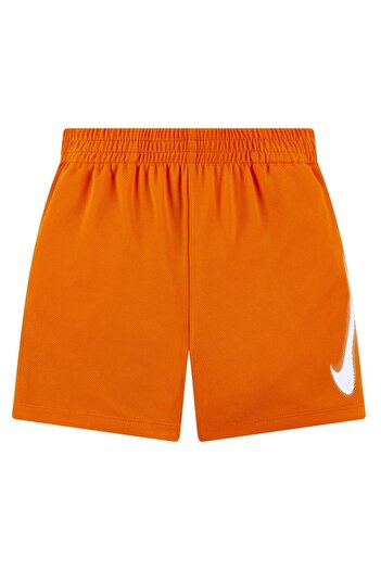 Nike Dri-Fit Graphic Shorts - Orange