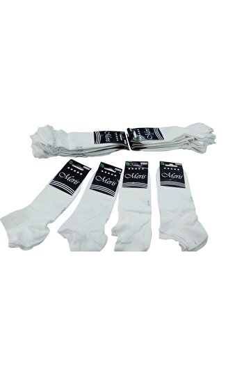 meris Turkish quarter socks, soft cotton, 12 pieces, soft on the skin and comfortable to use.