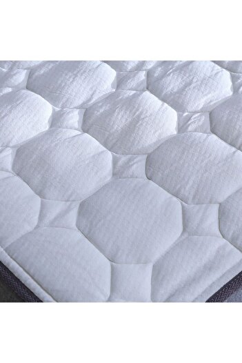 Danube Home Natural Memory Foam with Pocket Spring Mattress 120X200X26 cm|Single Bed Mattress|Medium Firm Feel