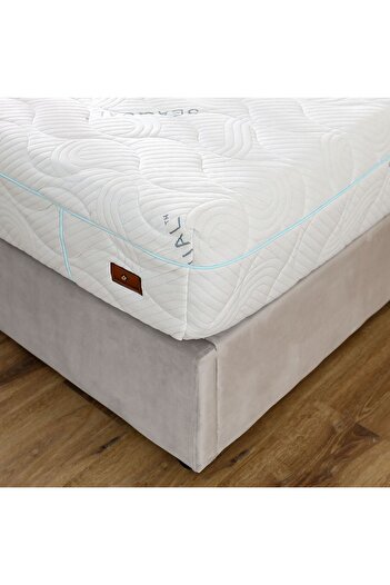 Danube Home Seaqual Gel Memory Foam Mattress 180 x 200 x 25 cm | King Bed Mattress | Medium Firm Feel