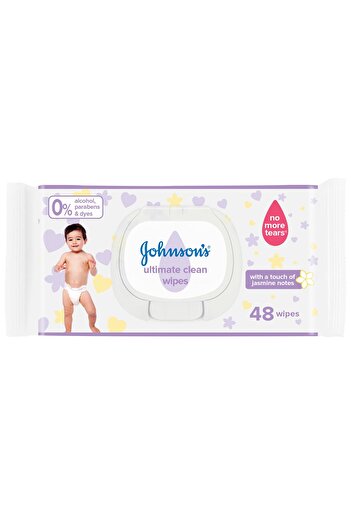Johnson Johnson's Baby Perfect Clean Wipes - 48 Wipes