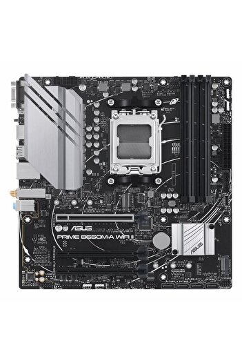 ASUS Prime B650M-A WiFi II DDR5 (7600MHz)OC M.2 VGA/HDMI/DP PCIe 4.0 AM5 mATX Anakart