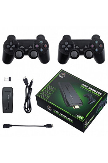 Generic Y3 Lite HD TV Connectable Game Console with 64GB Card and 10,000 Games