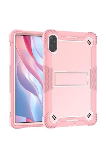 Rao Husa compatibila cu Honor Pad X9/X8 Pro + Folie, Rugged TabShell, V3, Premium Lexgard, Rose