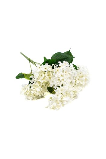 OEM Buchet mic de hortensii, 7 tulpini, 46x27 cm alb