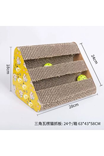 TaoTaoPets Cat Toy Cat Scratcher Cardboard