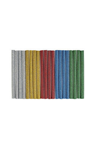 PARKSIDE Set of 40 Parkside silicone sticks, length 100 mm, diameter 7 mm, multicolor