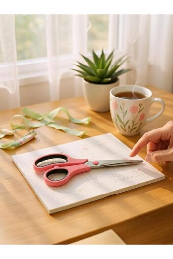 Ark Scissors 19 cm Pastel Pink Scissors