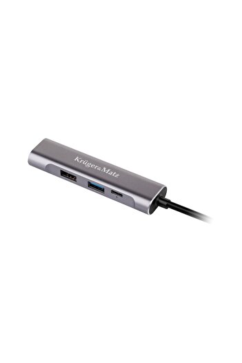 Kruger&Matz Hub USB Type C 4 in 1 cu port HDMI/USB3.0/USB 2.0/Tip C