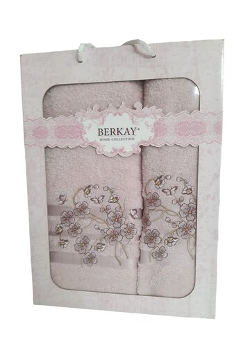 Altın Kuğu Rebeka Towel Set 2 (70X140Cm + 50X90Cm)