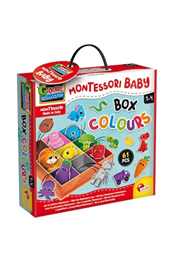 Lisciani Educational Game Montessori - Colorful Box