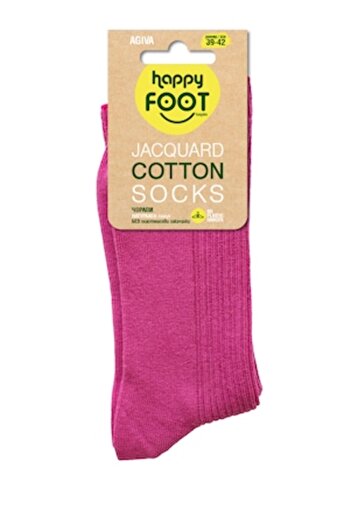 Agiva - Socks, Cotton, Pink, Size 39-42