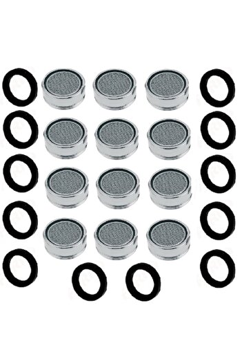 Movidic Set 12 aeratoare cu garnituri pentru baterie sanitara, filet exterior, MVD