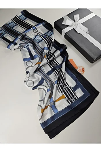 Webinay Home Belt Pattern Imported Silk Voile Shawl Scrafs Hijab Silk Voile Shawl