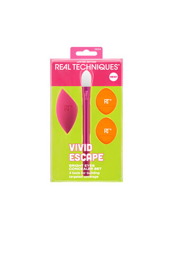 Real Techniques Vivid Escape Bright Eyes Concealer-etui, 4 Stück 4 pz