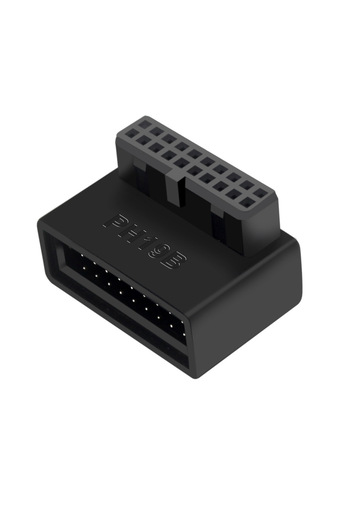 Choice Type B Computer Motherboard Header Adapter Connector USB 3.0 19Pin / 20Pin 90 Degree Desktop Convert