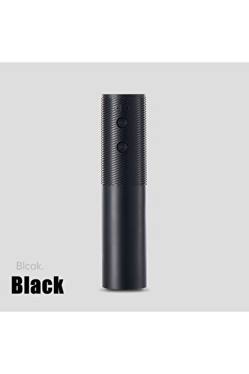 Choice black Electric Wine Bottle Opener Charged Automatic Reusable Easy Carry Red Wine Opener Gift for Wai