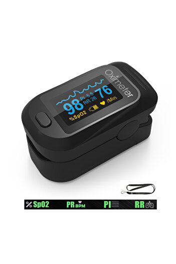 Choice (133R) black Portable Professional Finger Oximeter Digital Finger Pulse Oximeter OLED Blood Oxygen H
