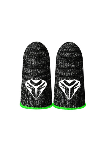 Choice7 green 1-10 Pairs Thumb Gloves Touch Screen Finger Cots Sweatproof for PUBG Mobile Game Accessories