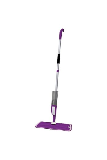 victron Mop 2 in 1 Spray mop, cu racleta pentru geamuri, Mov