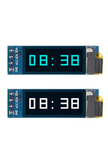 Choice1 091 White TENSTAR 0.91 Inch OLED Module 0.91" White Blue 128X32 LCD LED Display 0.91" IIC Communicat