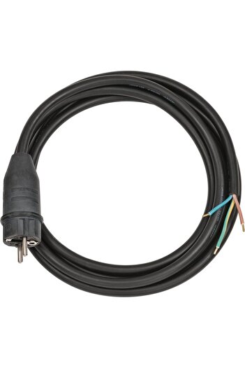 Brennenstuhl Connection cable IP44 3m black H07RN-F 3G1.5