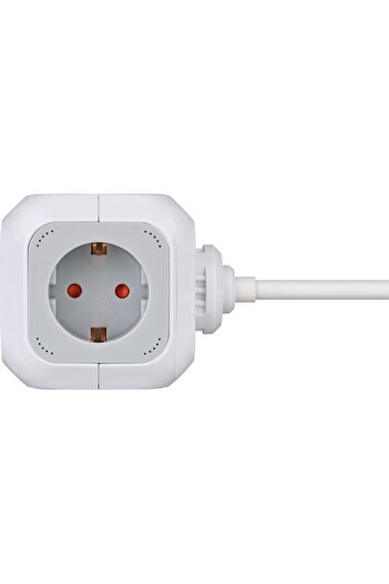 Brennenstuhl Cube-shaped extension cord with sockets 1.4m