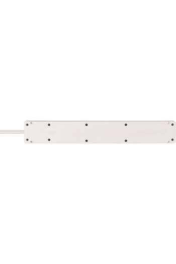 Brennenstuhl Bremounta extension cord 5 sockets, 2 USBs, 3m, On Off button, screw fixing A