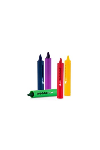 Nuby Set 5 creioane colorate, Nuby, Pentru baie, 36+