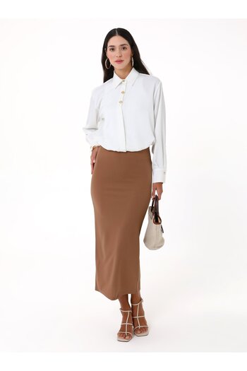 VAV Skirt - Camel -