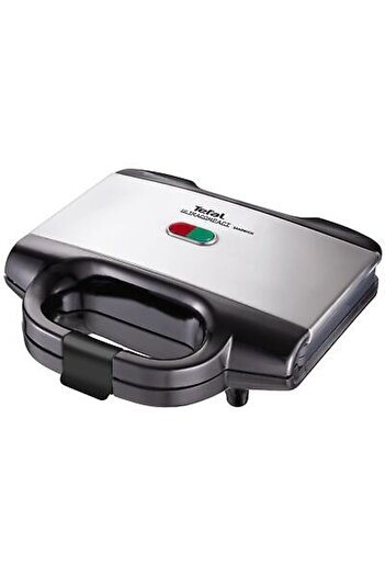 TEFAL Aparat de făcut sandvișuri ultracompact 700 W, negru, oțel inoxidabil