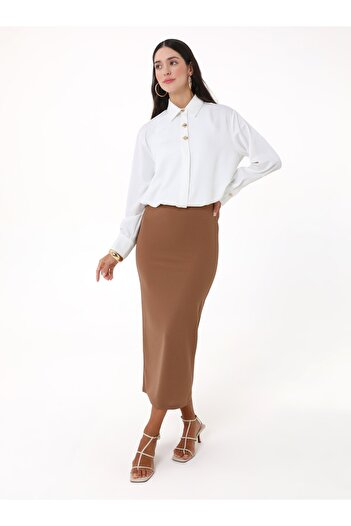 VAV Skirt - Camel -
