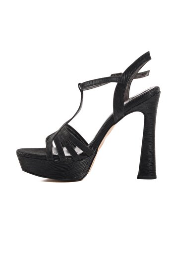 Pierre Cardin Pc-54504 Z Black High Heel Women's Evening Dress Shoes
