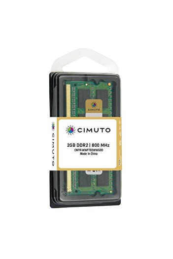 CIMUTO Memorie RAM 2 GB sodimm DDR2, 800 Mhz, CIMUTO, pentru laptop
