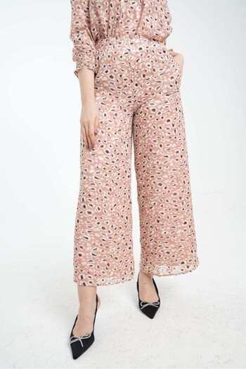 Nichii Women's Printed Viscose Long Pants